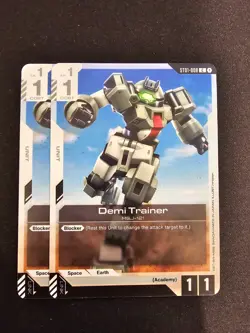 2x Demi Trainer (ST01-008) Gundam TCG Card Game - English - Image 1