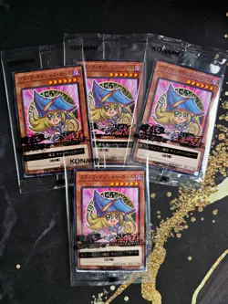YuGiOh Dark Magician Girl Seven Eleven Promo 711E-JP002 Chibi Japanese - Image 1