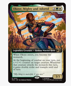 Okoye, Mighty and Adored - Extended Art Commander: Marvel Super Heroes - Image 1