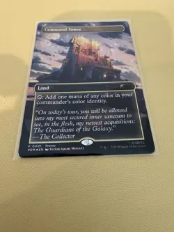 MTG Command Tower 0001 Marvel Super Heroes Disney Promo 2026 NM W/ Booster Pack - Image 2