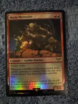 Moria Marauder Foil - NM Lord of the Rings: MTG - Image 1