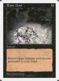 Raise Dead MTG NM - Fifth Edition - Image 1