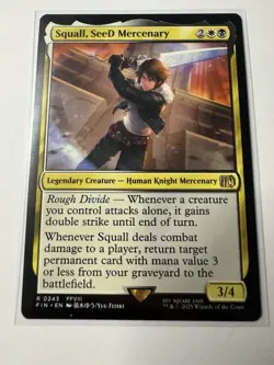 Squall, SeeD Mercenary✅ Final Fantasy ✅ Magic (mtg) - Image 1