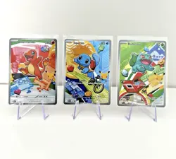 Pokemon TCG - First Partner Illustration Collection Series 1 Kanto - 037 038 039 - Image 1