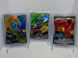 Pokemon TCG - First Partner Illustration Collection Series 1 Kanto - 037 038 039 - Image 1
