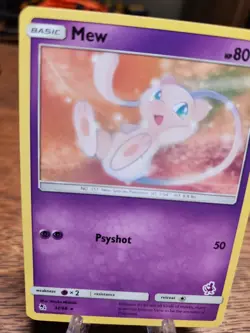 Mew 32/68 Hidden Fates Regular LP 2019 Battle Academy Pokemon Card - Image 2