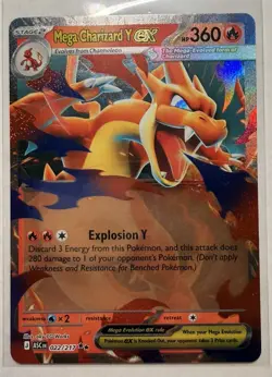 2026 Pokemon Ascended Heroes Mega Charizard Y ex #022/217 Double Rare - Image 1