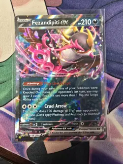 Fezandipity ex - 038/064 - Double Rare - Pokemon TCG Card Shrouded Fable - NM - Image 1
