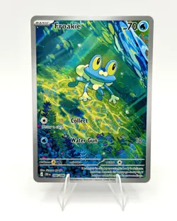 Pokemon Froakie Illustration Rare 088/086 Chaos Rising NM Great Centering - Image 1