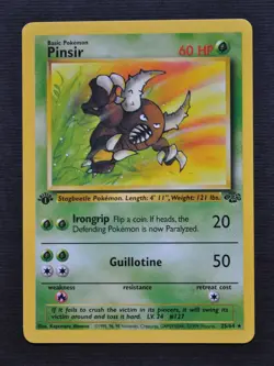 Pinsir #25 / 64 1st Edition Jungle - NM - Pokemon 1999 - Image 1