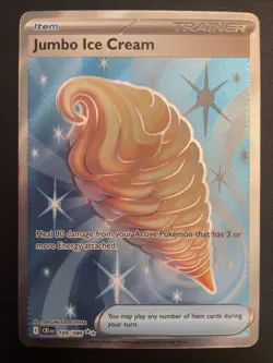 Jumbo Ice Cream 109/086 Ultra Rare Chaos Rising Pokemon TCG NM - Image 1