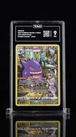 TAG 9 Gengar TG06/TG30 SWSH Lost Origin Trainer Gallery Ultra Rare Pokemon 2022 - Image 1