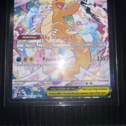 Mega Dragonite EX Pokemon TCG Ascended Heroes Full Art Secret Rare Holo 290/217 - Image 2