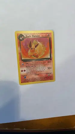 Pokemon TCG DARK FLAREON Team Rocket 35/82 Non-Holo Uncommon !!! - Image 1