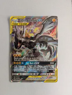 Pikachu & Zekrom GX SM168 Sun & Moon Promos Holo Promo English 2019 240 - Image 4
