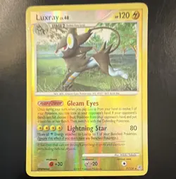 The Pokemon Company Luxray Diamond and Pearl 7/130 Holo Rare English 120 HP - Image 1