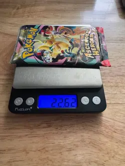 VERY HEAVY! GOD PACKUU SIRUU 22.62g Ascended Heroes Pokemon TCG Booster (SEALED) - Image 2