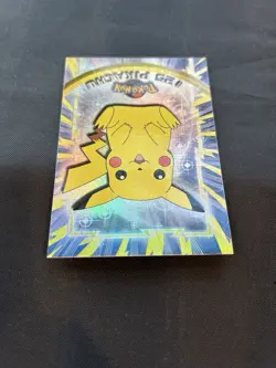 1999 Topps Pokemon TV Pikachu Foil & Rainbow Foil #25 - NM - Image 5