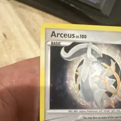 The Pokemon Company Arceus AR5 Arceus Holo Rare 80 HP English Basic - Image 4