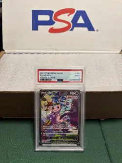 Pokemon TCG: Mew V Full Art Ultra Rare Holo #251/264 Fusion Strike PSA 9, MINT. - Image 1