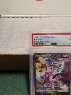 Pokemon TCG: Mew V Full Art Ultra Rare Holo #251/264 Fusion Strike PSA 9, MINT. - Image 2