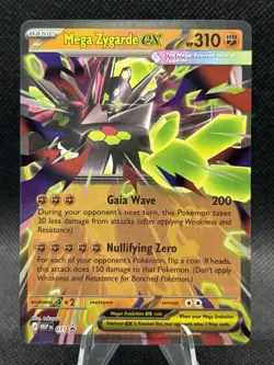 Mega Zygarde ex 071 Holo Promo Pokemon Evolution Black Star Promo NM - Image 1