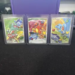 Pokemon TCG First Partner Illustration Collection Series 1 Kanto 037 038 039 - Image 1