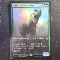 Ghalta, Primal Hunger - Foil - Store Championship Promo (MTG) - Image 1