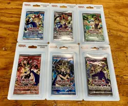Yu-Gi-Oh! Legendary Booster Blister Packs - Variety Sealed Lot (6) Konami 843852040561 - Image 2