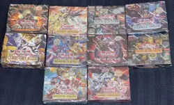Yugioh TCG Booster Box Lot Of 10 All Different Sets - Image 1