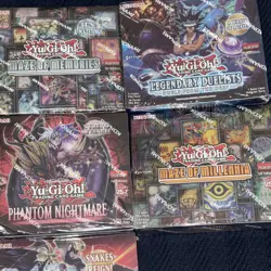 Yugioh TCG Booster Box Lot Of 10 All Different Sets - Image 3