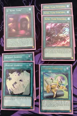 Konami Yu-Gi-Oh! PHRE-EN 1st Ed "Kewl Tune" Deck Core (+ 2x Collector Rares) - Image 5