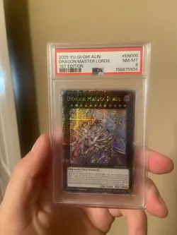 Yugioh - Dragon Master Lords ALIN-EN000 - QCSR, Quarter Century Secret - Image 1