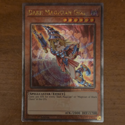Konami Yu-Gi-Oh! Dark Magician Girl RA03-EN123 Qtr Century Secret Rare 1st - Image 1