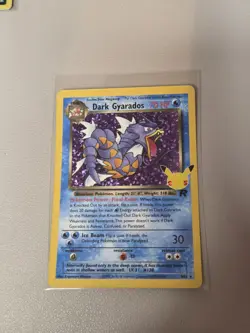 Dark Gyarados 8/82 Celebrations: Classic Collection - Pokemon Card - NM - Image 1