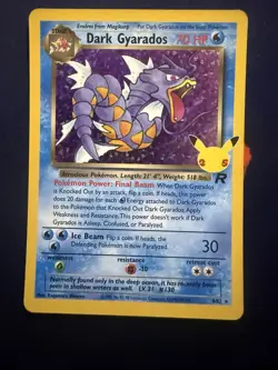 Dark Gyarados 82/82 Celebrations: Classic Collection Pokemon NM/M - Image 1