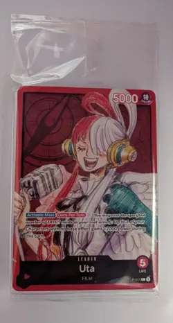 One Piece TCG | Uta Film Red Promo Pack Deck | Sealed - Image 1