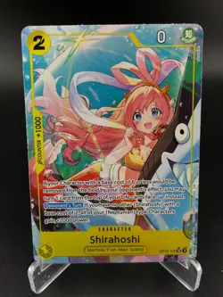Shirahoshi Alternate Art OP12-102 Super Rare Legacy of the Master One Piece NM - Image 1