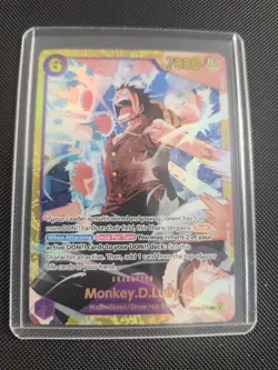 Monkey Luffy SEC EB02-061 PRB02 One Piece TCG NM Canadian Seller! - Image 1