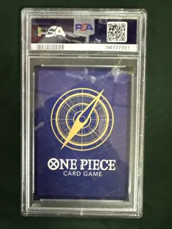 One Piece Crocodile OP01-067 Romance Dawn Super Rare Foil Alt Art PSA 10 - Image 2