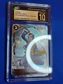 CGC Pristine 10 One Piece Tashigi CS 2023 Celebration Pack ST06-006 Stamped - Image 4