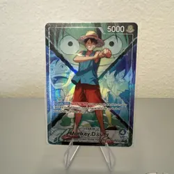 One Piece OP16-022 Monkey D Luffy Alt Art Leader OP16 - Image 1