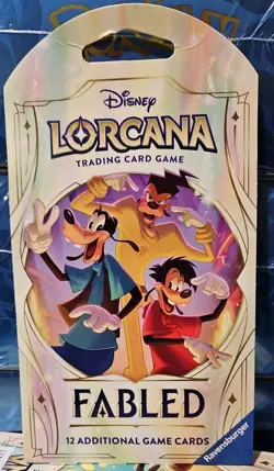 Fabled Sleeved Booster Pack Disney Lorcana TCG New Factory Sealed - Image 1