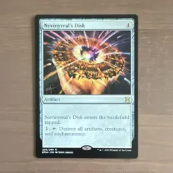 Wizards of the Coast MTG Nevinyrral's Disk #228 EMA Rare Colourless Artifact EN - Image 1