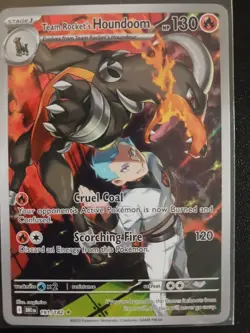 The Pokemon Company Team Rocket's Houndoom 191/182 Destined Rivals IR Holo EN - Image 1