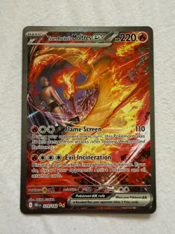Team Rocket's Moltres ex - 229/182 - Destined Rivals - Special Illustration Rare - Image 1