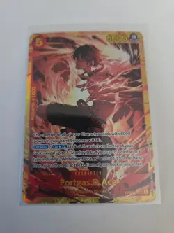 Portgas D. Ace SEC OP16-118 by One Piece The Time of Battle English - Image 2