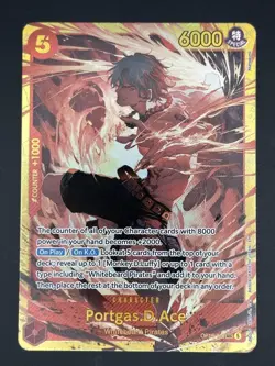 Portgas D. Ace SEC OP16-118 by ONE PIECE The Time of Battle English - Image 1