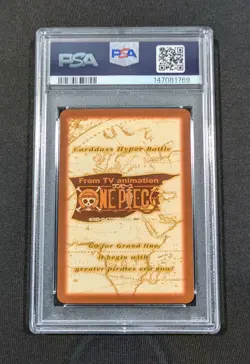 2001 Japanese One Piece CHB Nami C523 PSA 10 GEM MINT Grand DX - Image 2