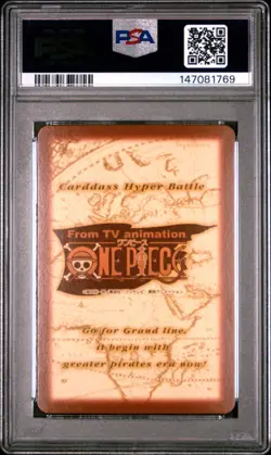 2001 Japanese One Piece CHB Nami C523 PSA 10 GEM MINT Grand DX - Image 4